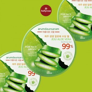 Arumdaunsaram  Jeju aloe vera  Soothing gel 99% - 300ml